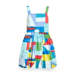18M - Ralph Lauren Multicolor Sailboat Kids Dress